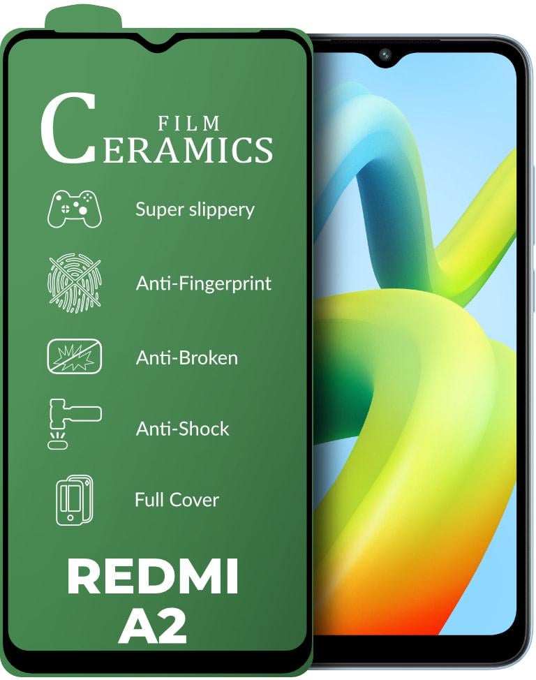 Пленка защитная Ceramics Xiaomi Redmi A2 керамическая 9D (33820)