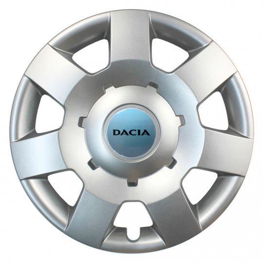 Автомобильные колпаки SKS 219 R14 с логотипом Dacia 4 шт. Серебристый