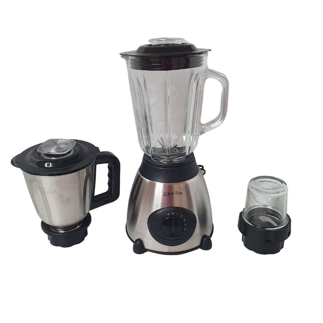 Блендер со стеклянной чашей Zeplinе 2000 Вт с кофемолкой ZP-0081D2 (24853357)
