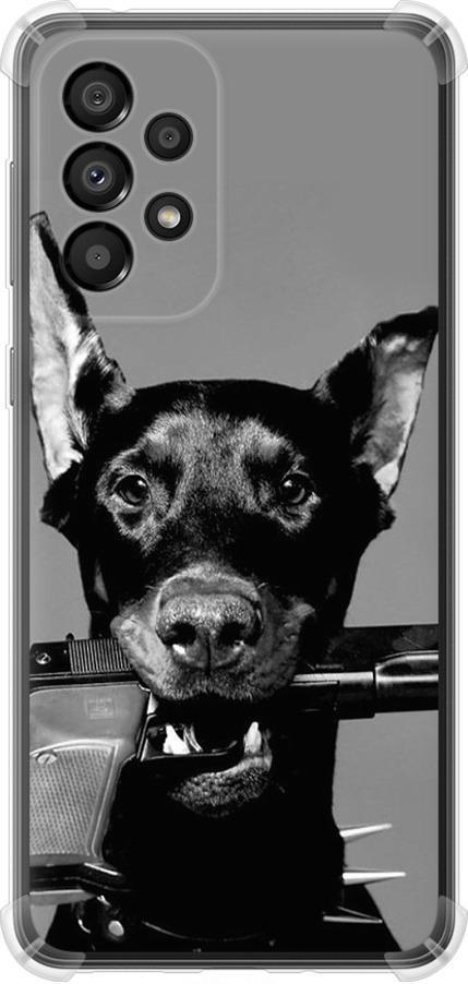 Чехол на Samsung Galaxy A33 5G A336B Доберман (2745sp-2584-42517)