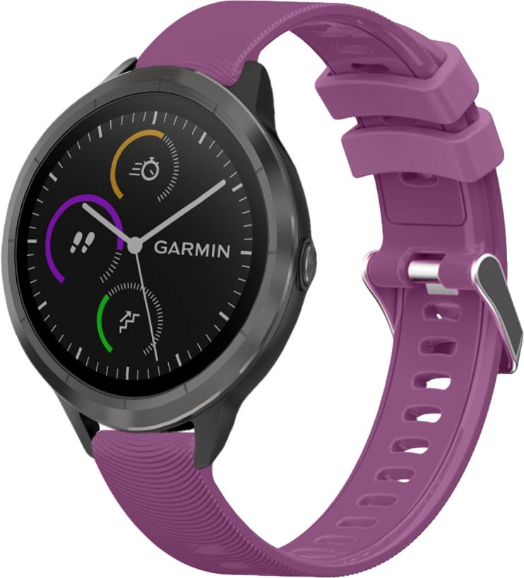 Ремінець Bend для Garmin Vivoactive 3 Crimson (25215)