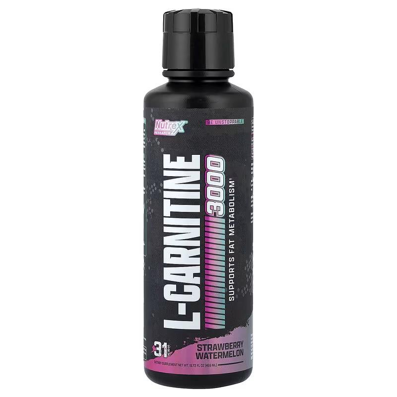 L-карнітин Nutrex Liquid Carnitine 3000 Strawberry Watermelon 473 мл