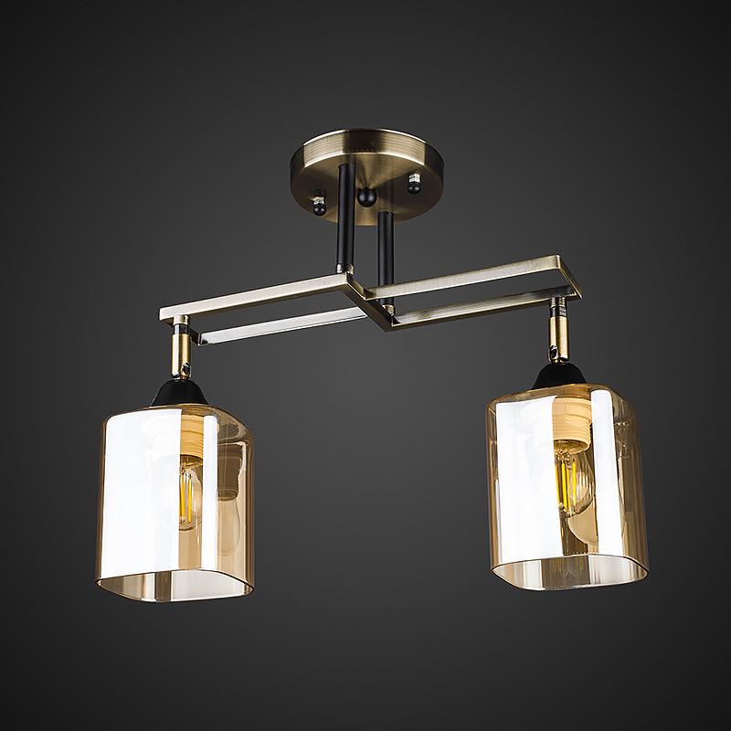 Потолочная люстра Light House DL-17328/2 AB BR Бронзовый