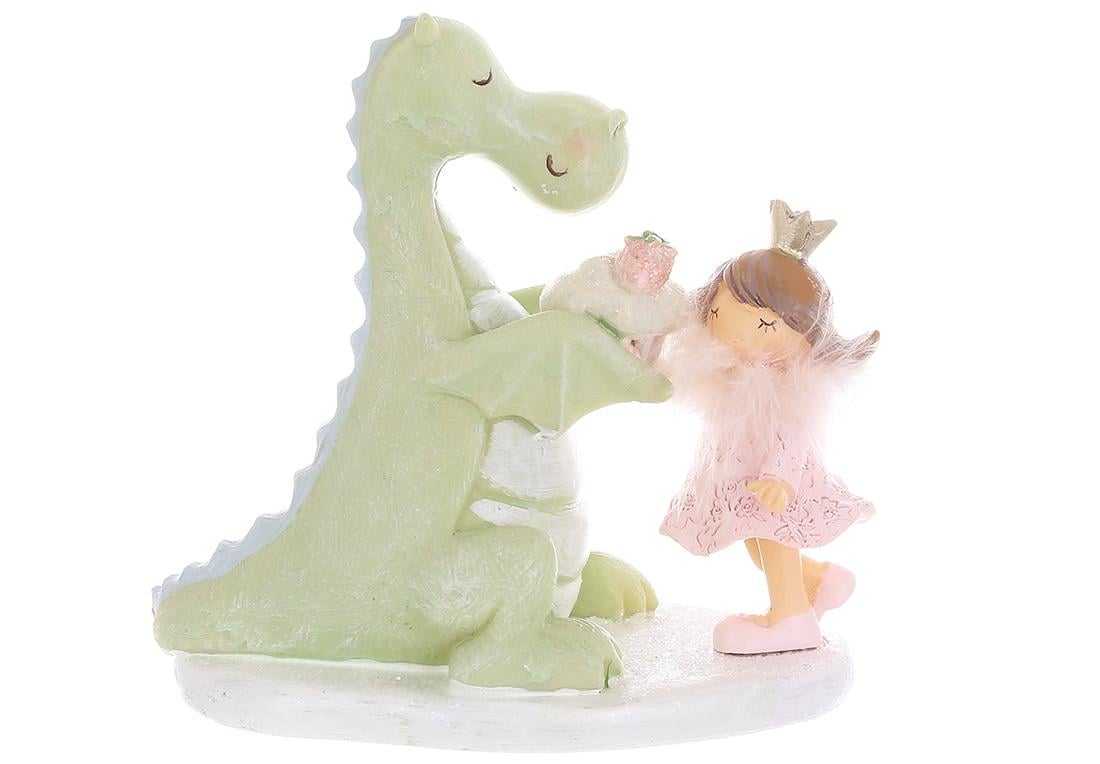 Декоративная статуэтка BonaDi Девочка с драконом (831-432)