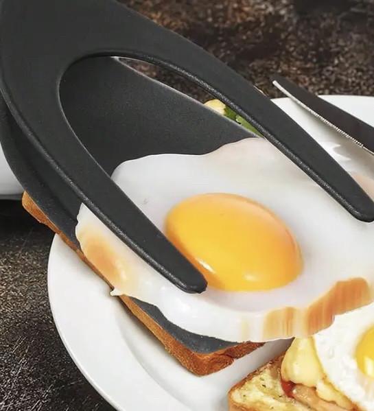 Лопатка кухонная щипцы 2в1 Черный (23705421) - фото 2 Лопатка кухонная щипцы 2в1 Черный (23705421) - фото 2