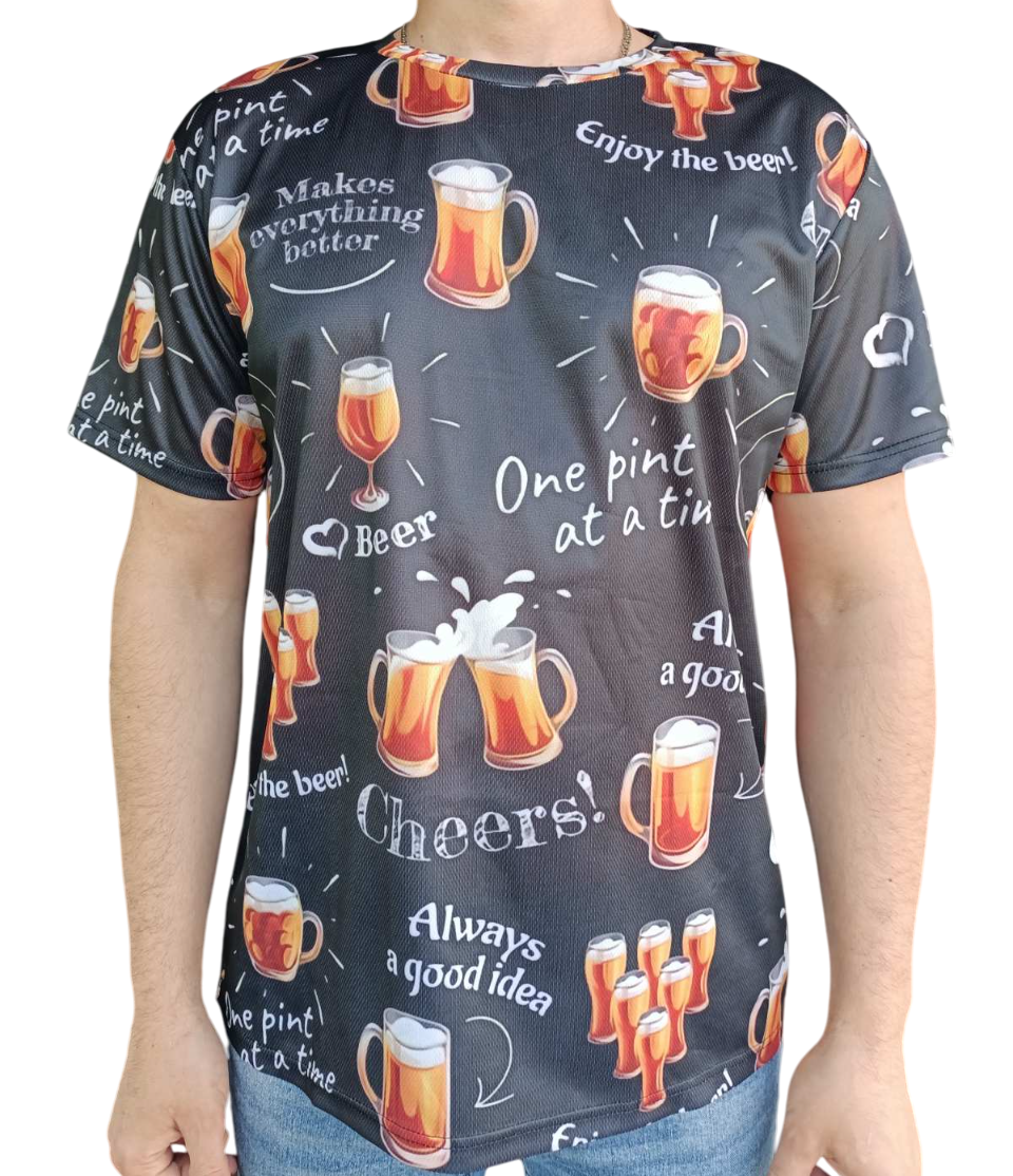 Футболка з пивом тип 2 2ХL Футболка з пивом тип 2 2ХL