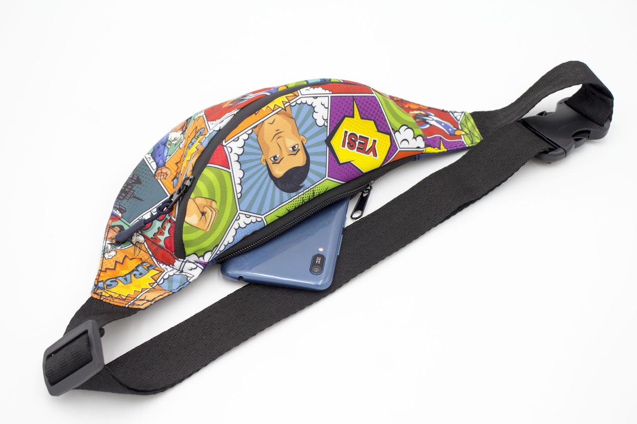 Сумка бананка Комікс (2329880340) - фото 5 Сумка бананка Комікс (2329880340) - фото 5