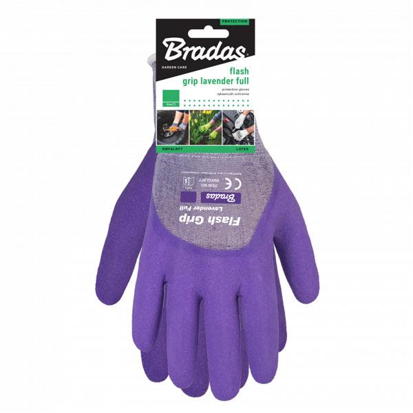 Перчатки защитные Bradas Flash Grip Lavender Full р. 6 (RWFGLRF6) - фото 2