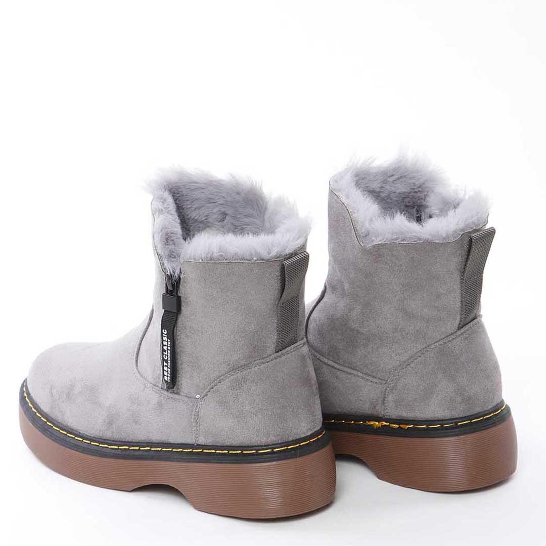 Черевики жіночі Fashion 337574 р. 36 23,5 см Сірий - фото 5 Черевики жіночі Fashion 337574 р. 36 23,5 см Сірий - фото 5