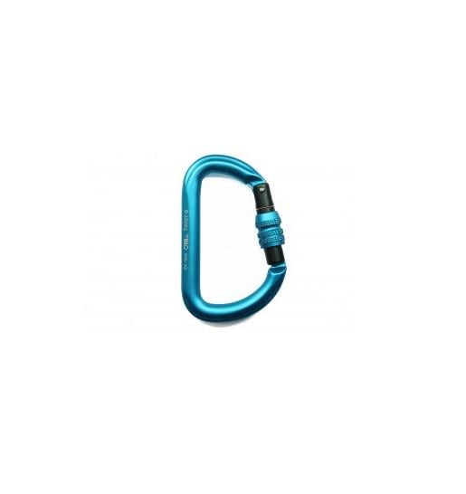 Карабін D-подібної форми First Ascent Twist B Light Blue (544485)