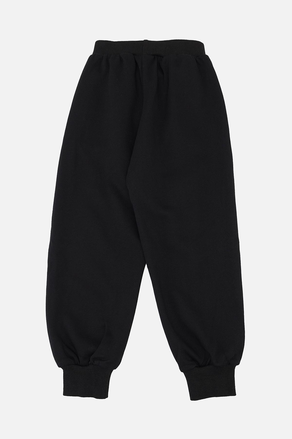 Брюки спортивные для мальчика 110 см Черный (SKT001010421)