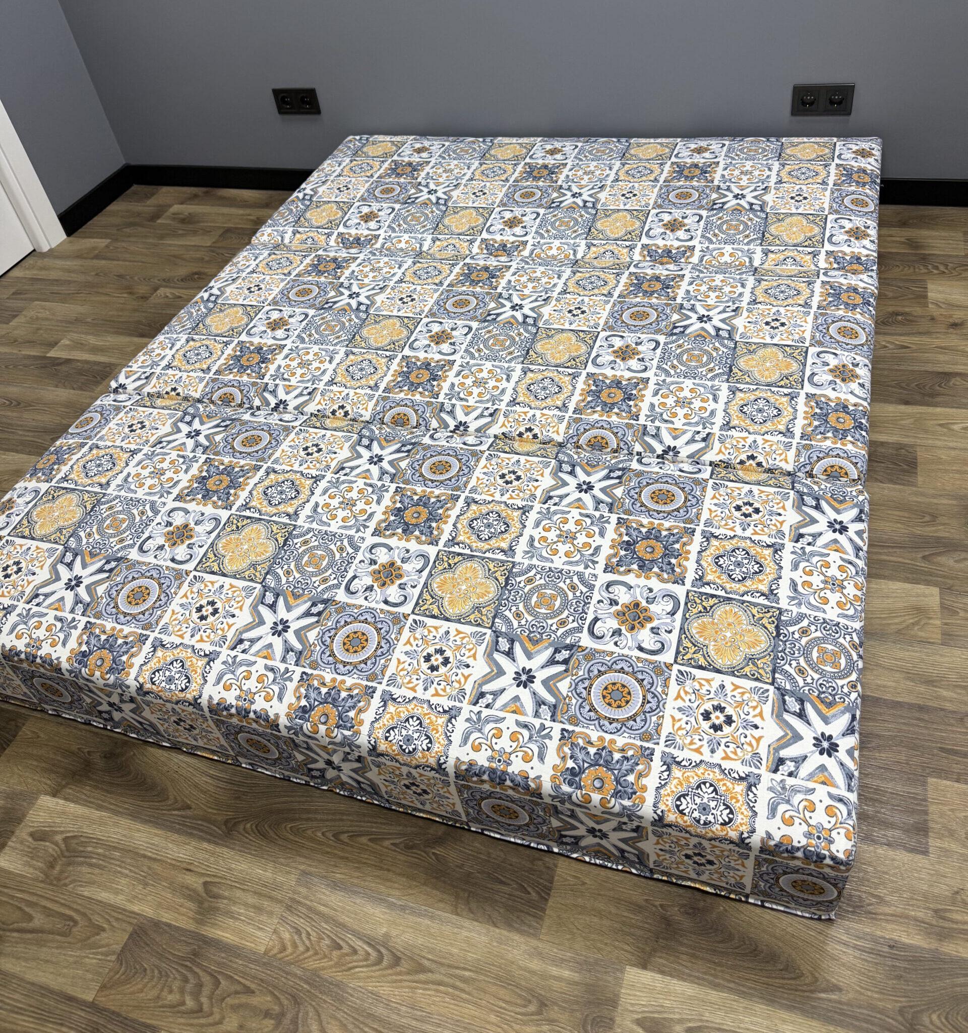 Матрац-трансформер Comfort Home maxi Abstraction панама 200х120х20 см - фото 4 Матрац-трансформер Comfort Home maxi Abstraction панама 200х120х20 см - фото 4