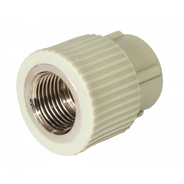 Муфта PPR комбінована з внутрішньою різьбою VITOPlast Ø 20х1/2" - фото 1 Муфта PPR комбінована з внутрішньою різьбою VITOPlast Ø 20х1/2" - фото 1