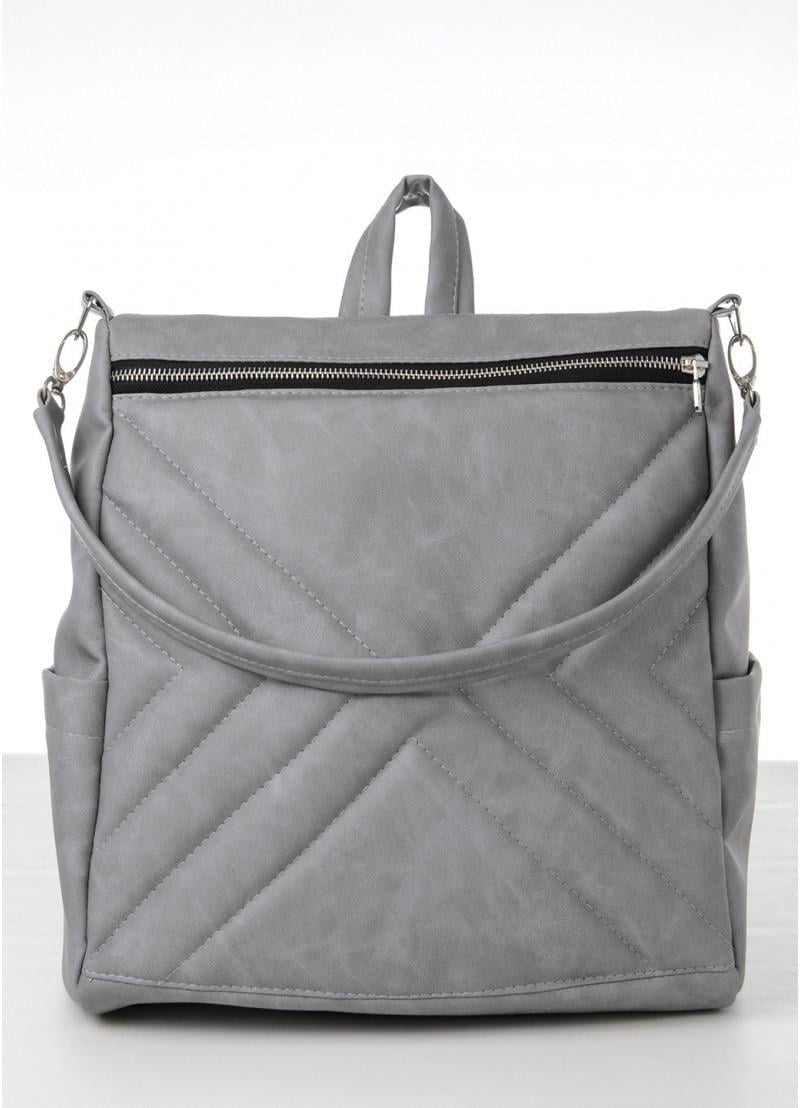 Рюкзак жіночий Sambag Trinity MSS Світло-сірий (28313060)