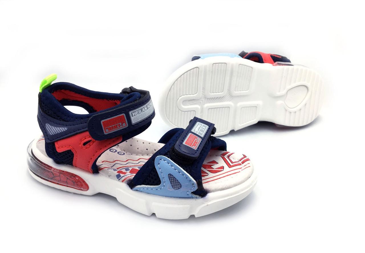 Сандалі для хлопчиків Kimboo GY2457/27 р. 27 Темно-синій