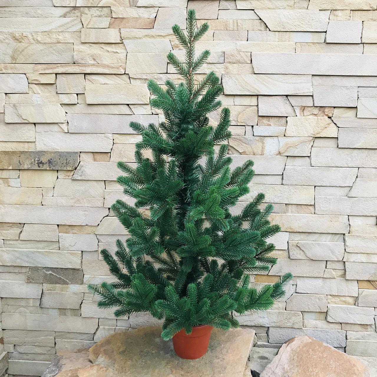 Ялинка лита Traditional в горщику 90 см Зелений