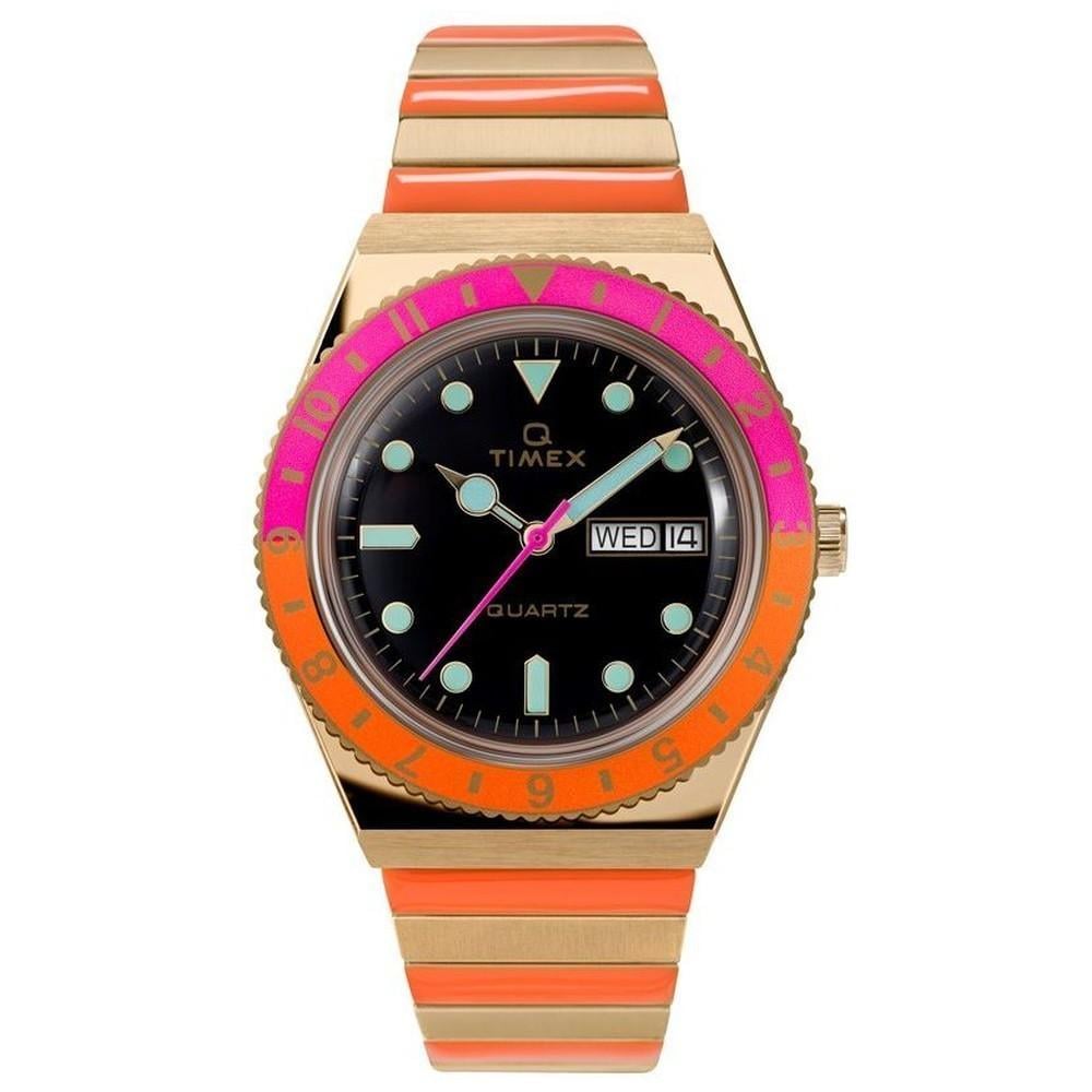 Наручные часы женские Timex Q Series Malibu кварцевые Multicolored (Tx2u81600)