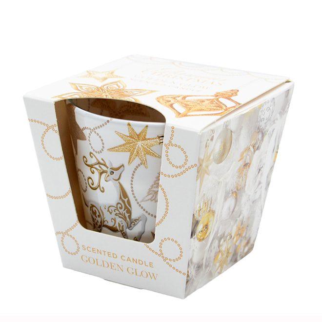 Свеча ароматическая Flora Glamour Christmas Golden Glow (28842)