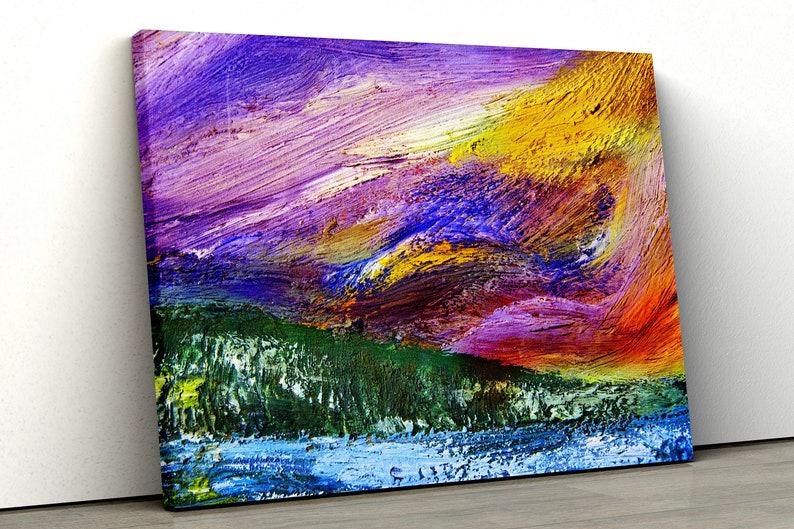 Картина на холсте KIL Art Абстракция краски 122x81 см (114)
