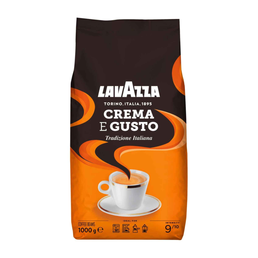 Кава в зернах Lavazza Crema e Gusto Tradizione Italiana 1 кг