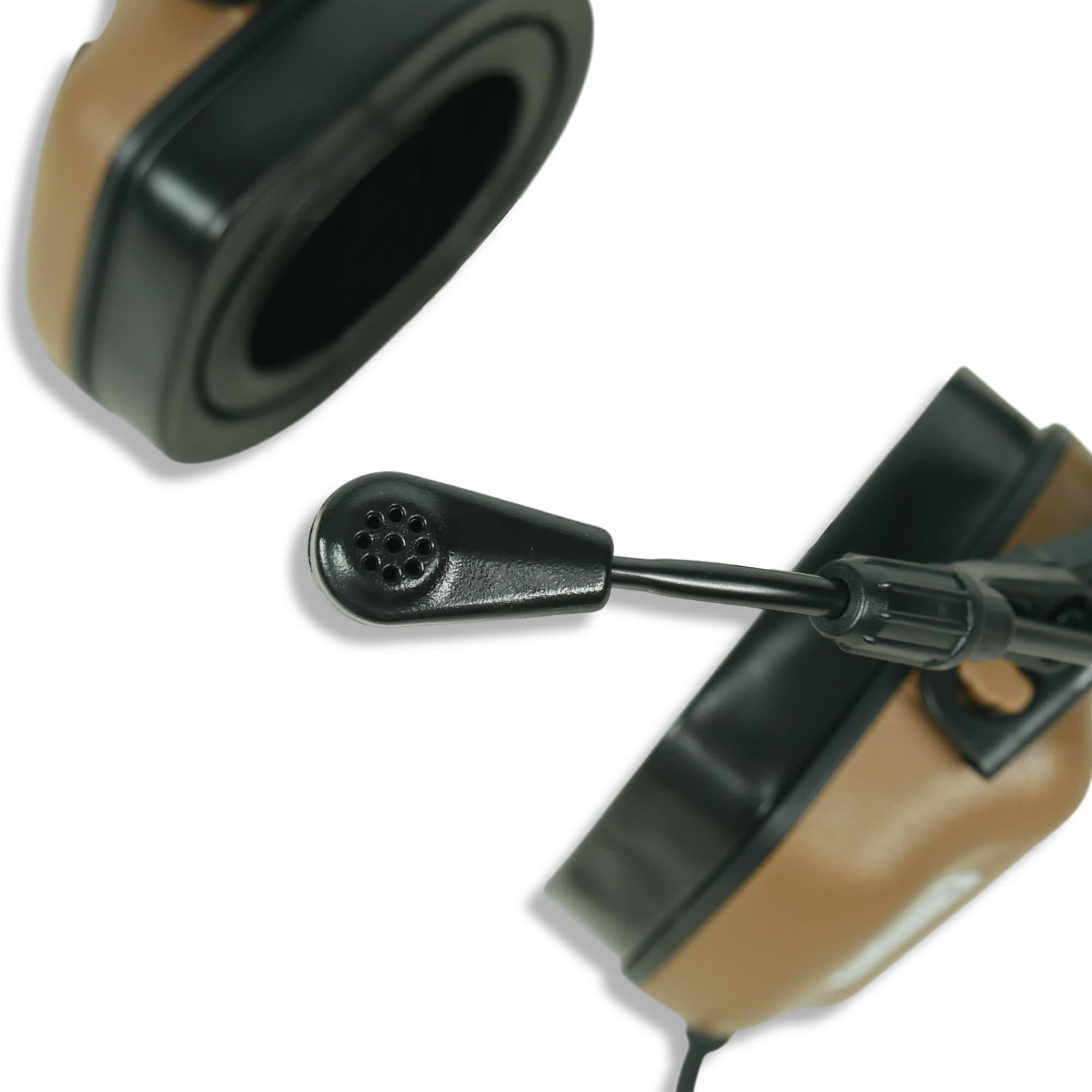 Наушники Earmor M32 PLUS со съемным микрофоном 82 дБ Койот (27668232) - фото 8 Наушники Earmor M32 PLUS со съемным микрофоном 82 дБ Койот (27668232) - фото 8