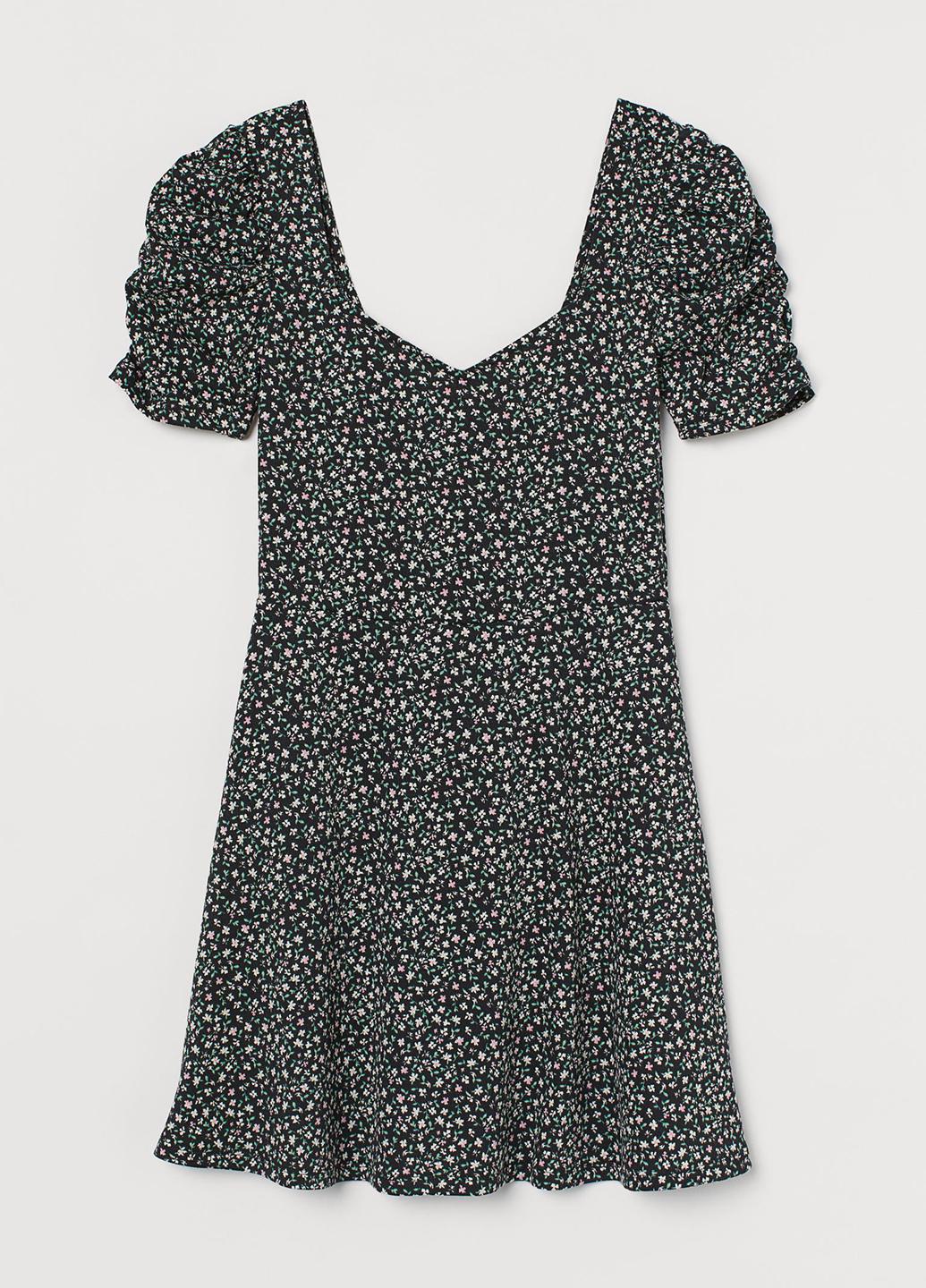 Платье H&M XS Черный (855816b49)