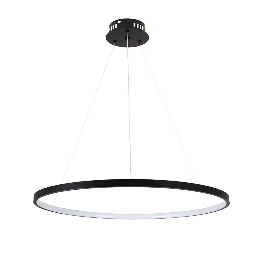 Люстра підвісна світлодіодна Levistella 7529832-1 600 мм Чорний
