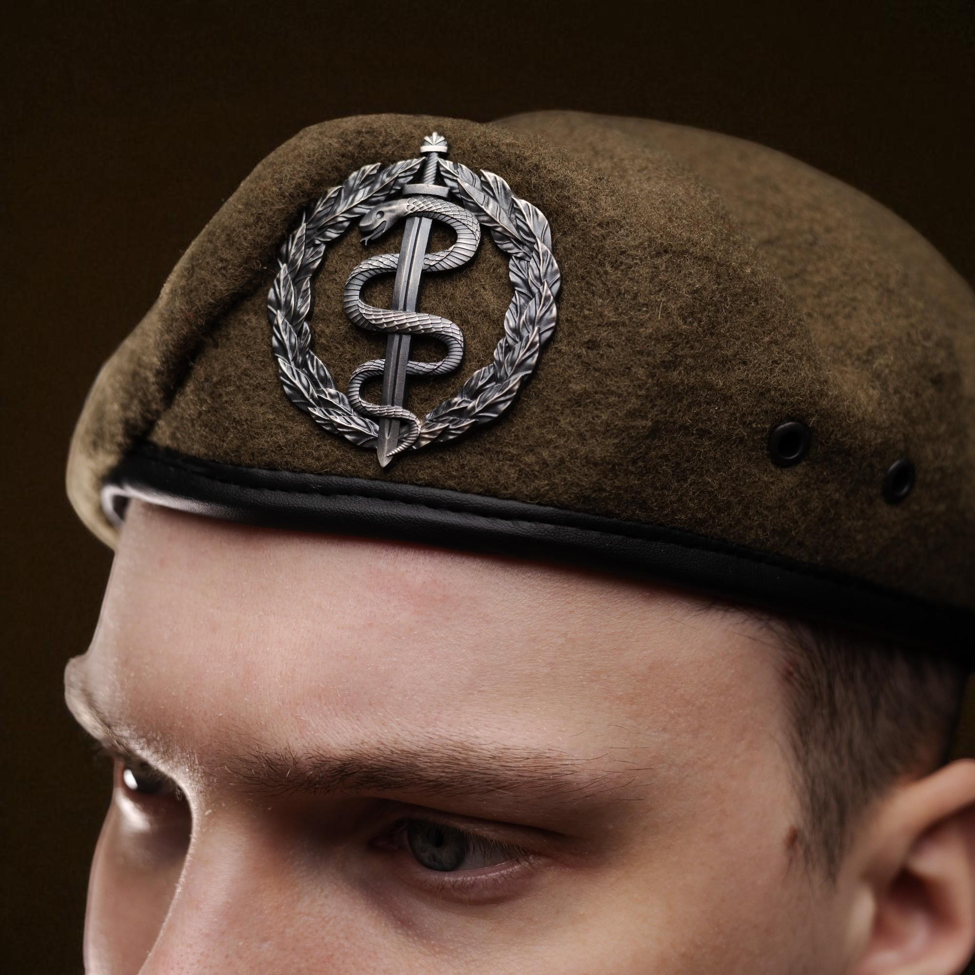 Берет Медицинских сил Степ XXL/61-62 см (29044893) - фото 4 Берет Медицинских сил Степ XXL/61-62 см (29044893) - фото 4