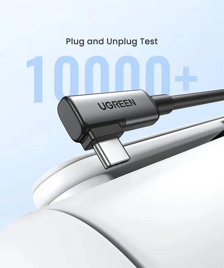 Кабель UGREEN US551 USB-C to USB-C 60W 5 м (90629) - фото 11