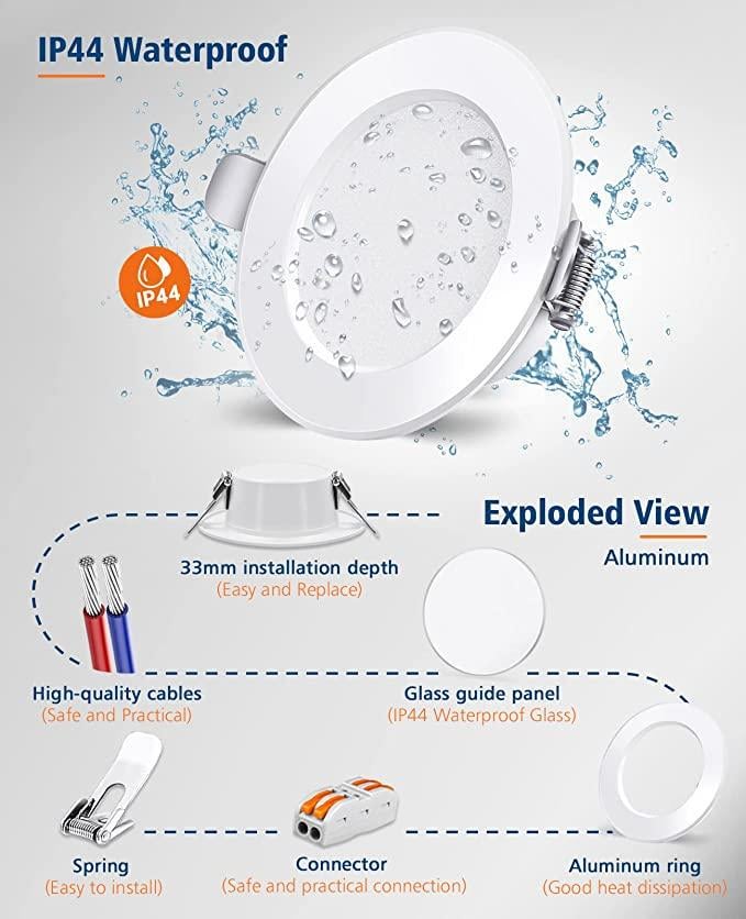 Світлодіодні прожектори 230 В, DAWINSIE (1650795500) - фото 3 Світлодіодні прожектори 230 В, DAWINSIE (1650795500) - фото 3