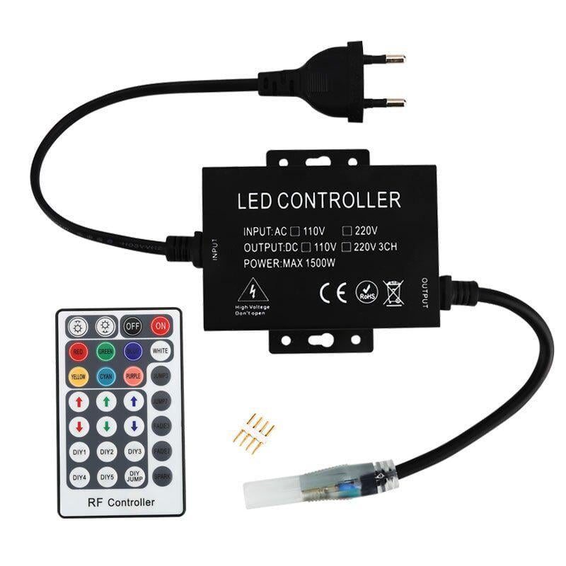 Контроллер Prolum NEON RGB 10х20-AC-2 RF 28K 220V 1500W (29014782)