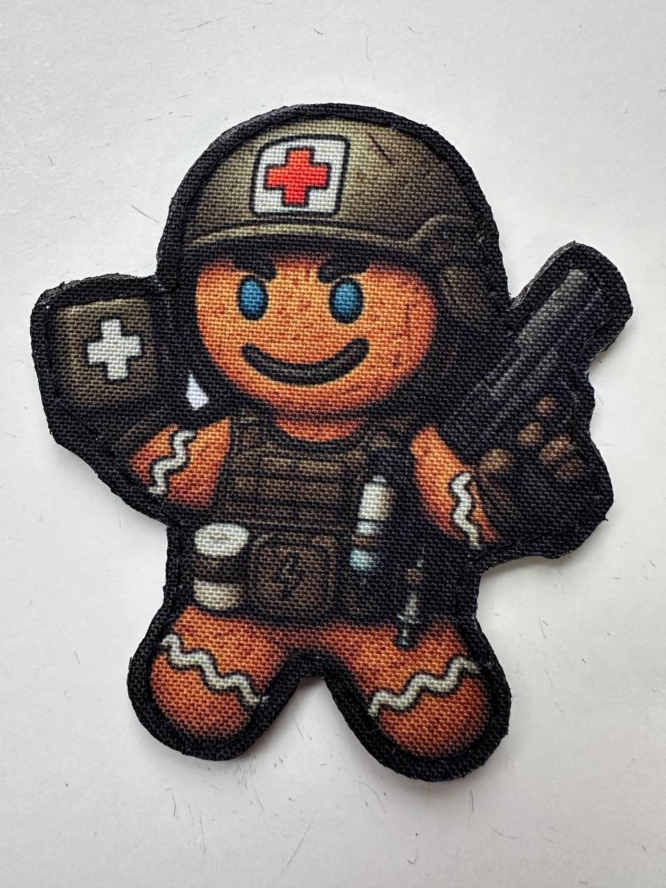 Шеврон военный Пряник-Медик фигурный на липучке (30642503)