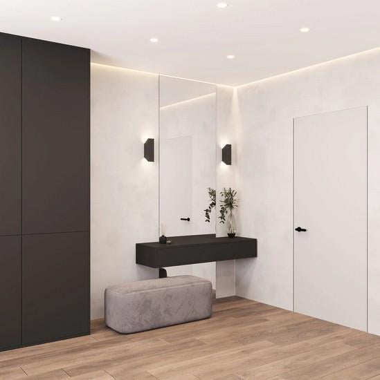 Cвітильник настінний Iterna Brick 2хGU10 Графітовий (LM108) - фото 4