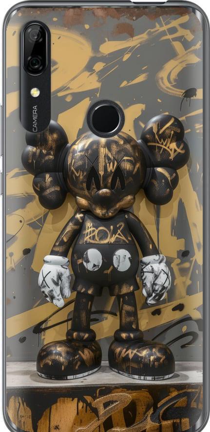 Чехол на Huawei Y9 Prime 2019 Bronze kaws (6097u-1736-42517)