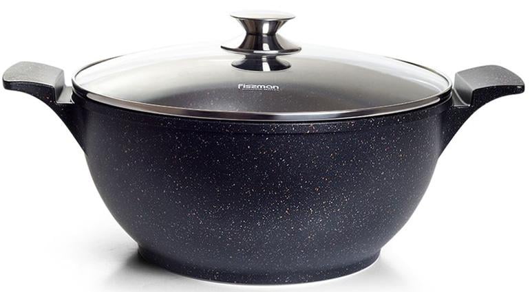 Каструля Fissman Grande 7,7 л з антипригарним покриттям TouchStoneForte (FN-14321)