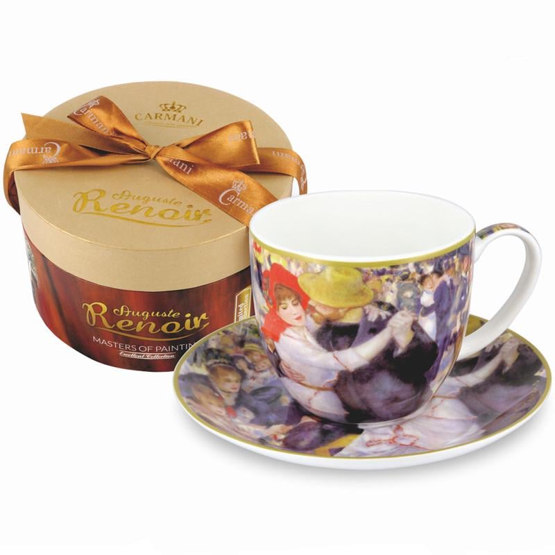 Чашка с блюдцем Carmani Бал в Мулен де ла Галетт 300 мл (045-0217)