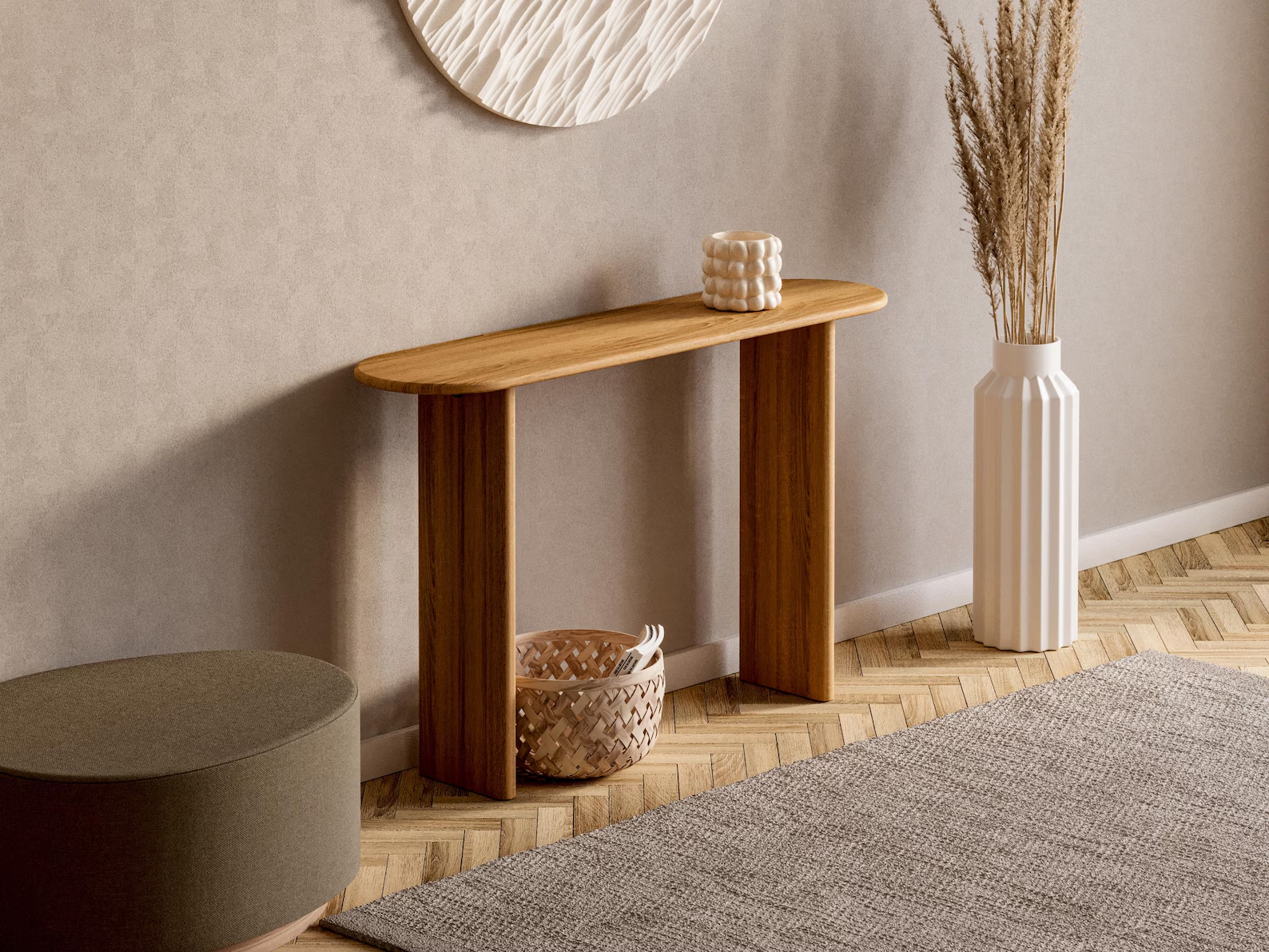 Консольний столик Jaimy з масиву дуба (2700010232) - фото 5 Консольний столик Jaimy з масиву дуба (2700010232) - фото 5