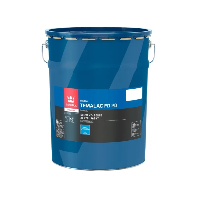 Краска алкидная полуматовая для металла TIKKURILA Temalac FD 20 TCH-база 9 л (2765617988) Краска алкидная полуматовая для металла TIKKURILA Temalac FD 20 TCH-база 9 л (2765617988)