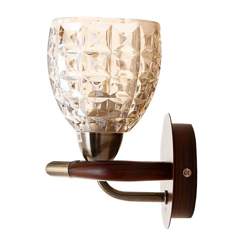 Бра настенное Light House ES-15958/1W Коричневый