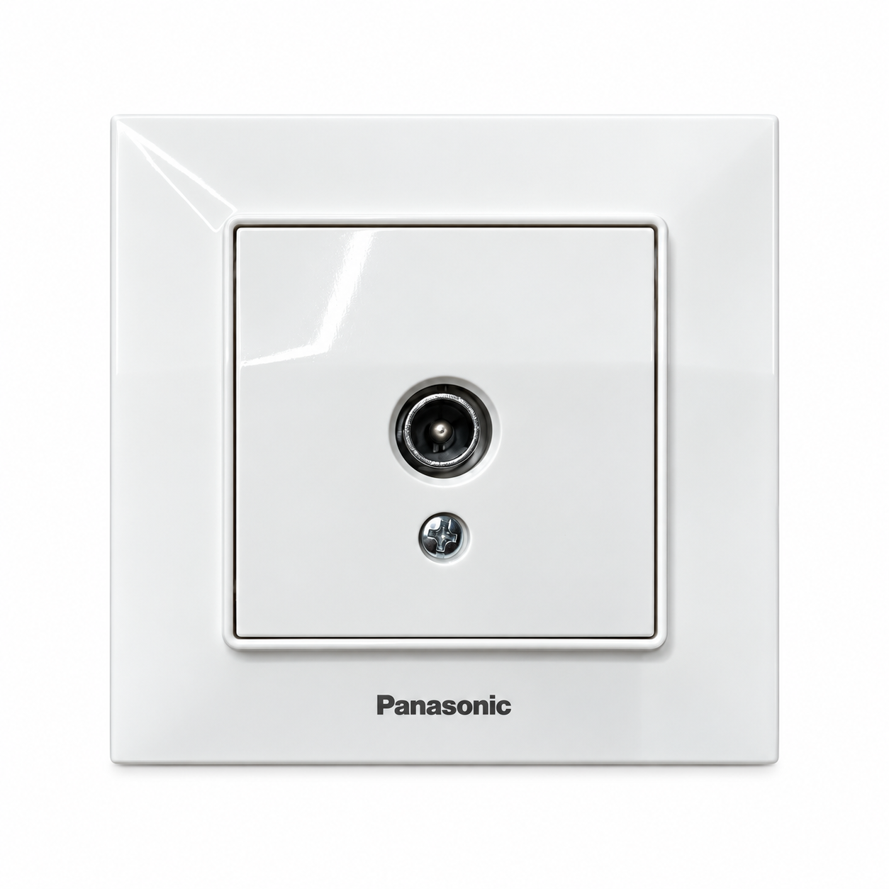 Розетка TV проходная 12dB Panasonic Arkedia Slim Белый