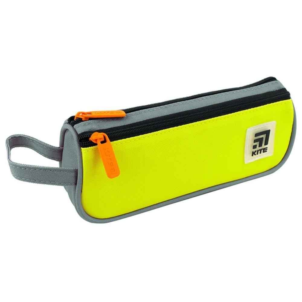 Пенал KITE Серый/Салатовый (K22-643-3)