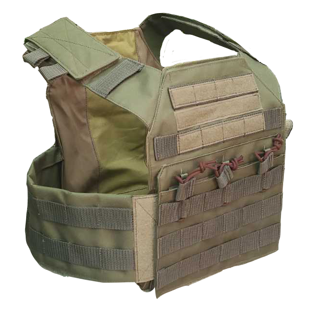 Плитоноска с трема подсумками под магазины АК Хаки (37697)