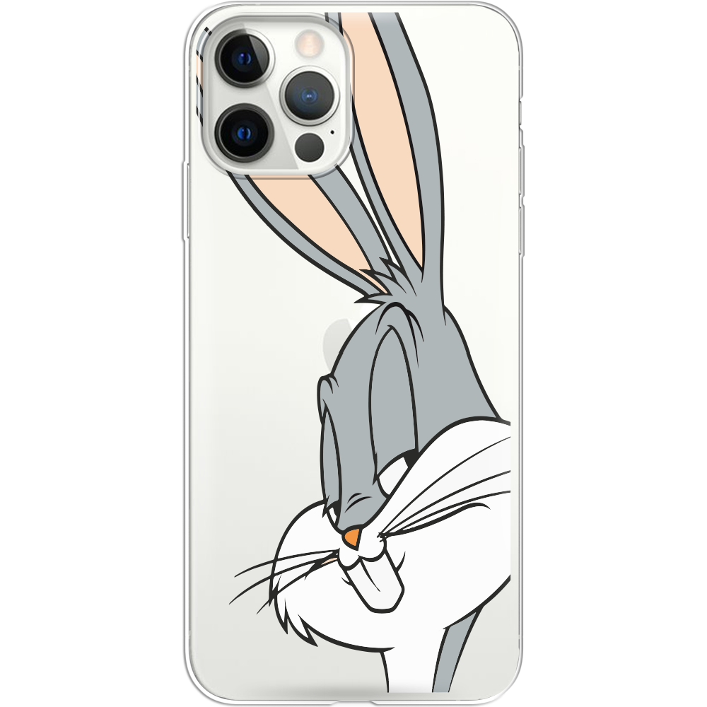 Чохол Boxface iPhone 12 Pro Max Lucky Rabbit Прозорий силікон (41085-bk81-41085)