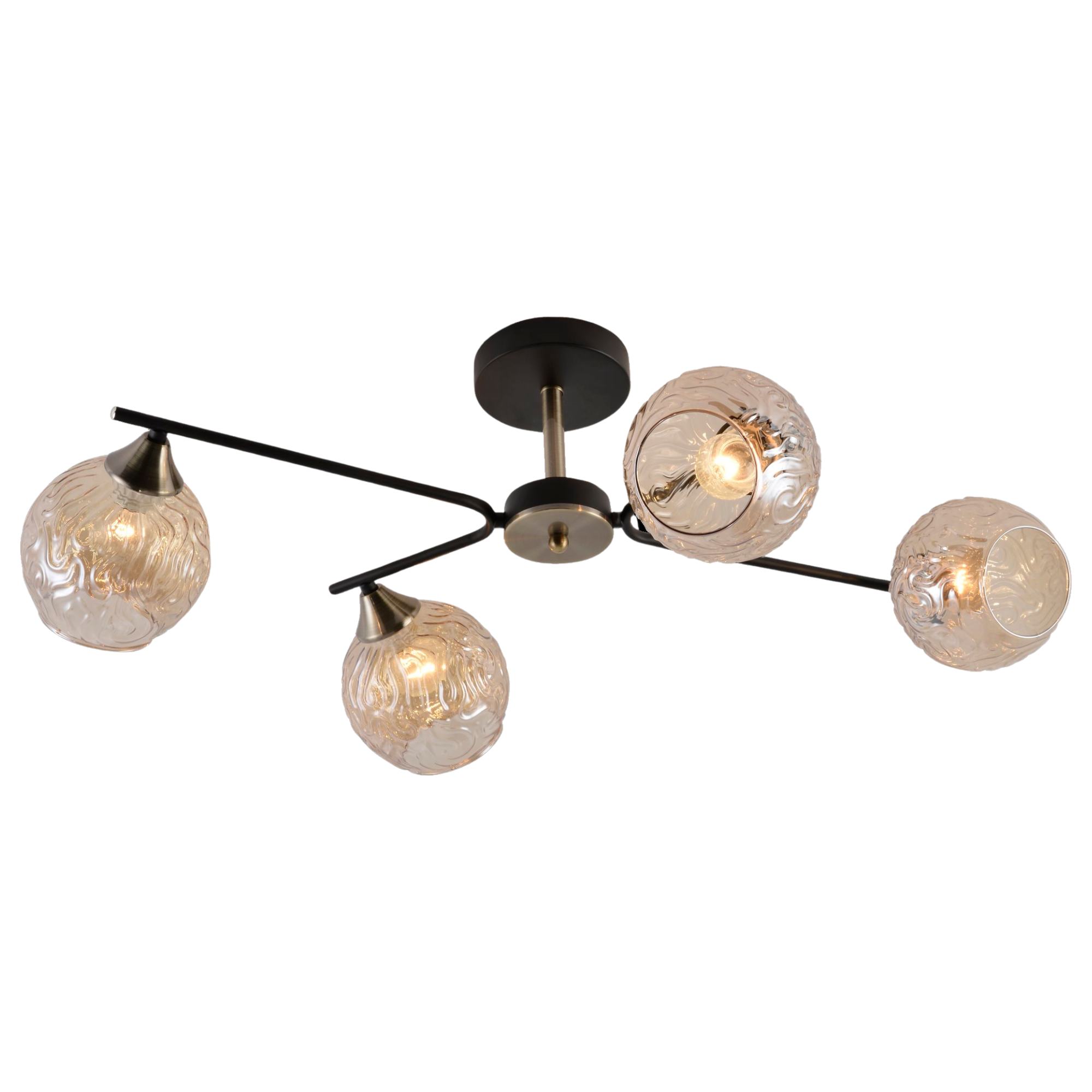 Люстра декоративная Valeso V XA1488/4 BK/AB