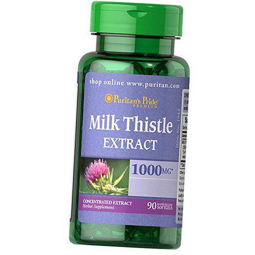 Екстракт розторопші Milk Thistle 4:1 Extract 1000 90 гел. капс. (71367012)
