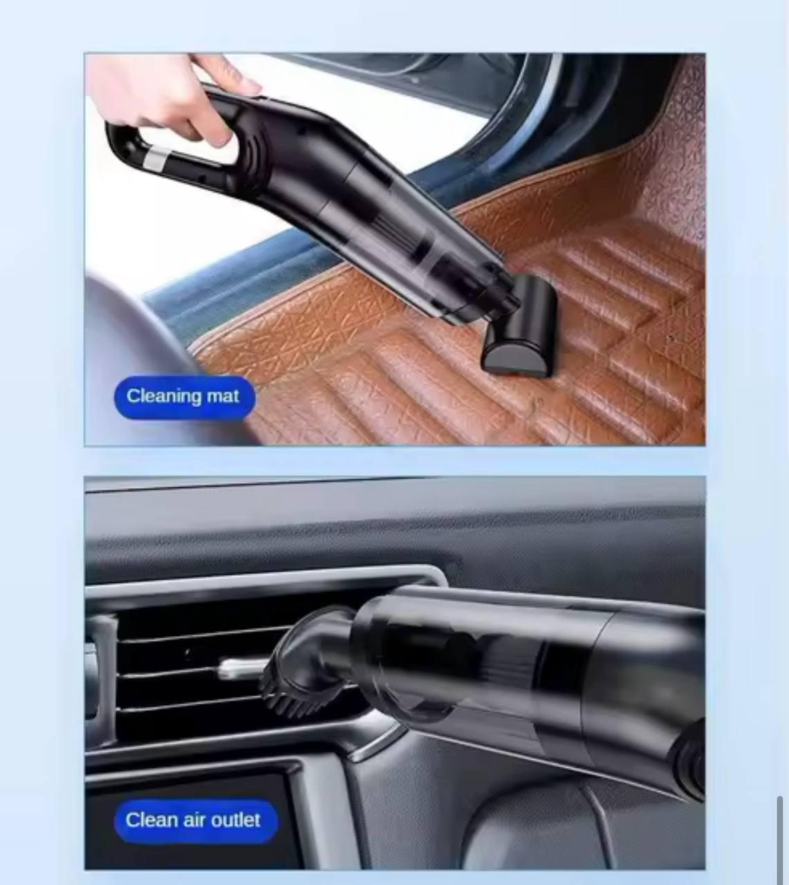 Автопилосос акумуляторний 120 Вт USB з кабелем (30234035) - фото 3 Автопилосос акумуляторний 120 Вт USB з кабелем (30234035) - фото 3