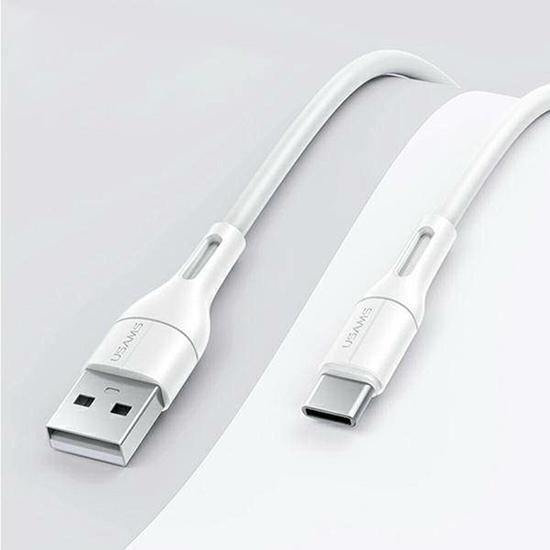 Кабель Usams US-SJ501 U68 USB to Type-C 2A 1 м White (SJ501USB02)