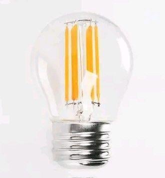 Лампа-куля філаментна HOROZ ELECTRIC LED 4W Е27 2700К 450 Lm 220-240V (001-089-0004-040)