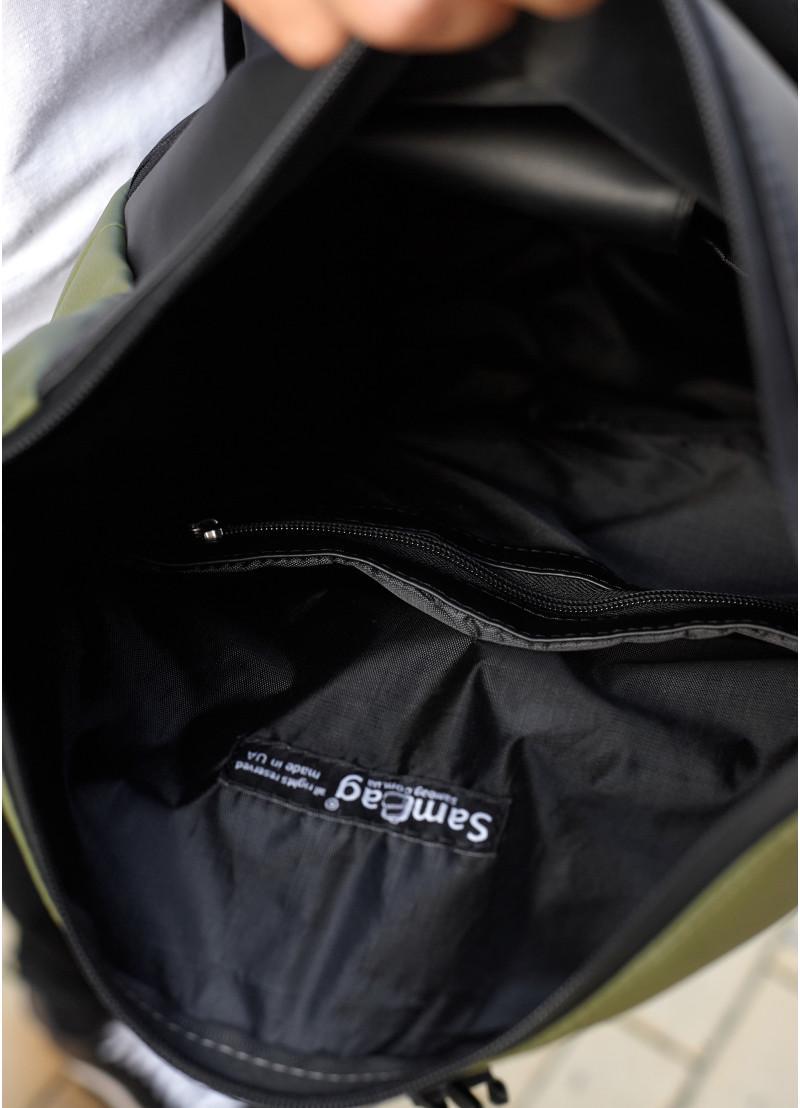 Рюкзак чоловічий Sambag RollTop X Хакі (24238710) - фото 2 Рюкзак чоловічий Sambag RollTop X Хакі (24238710) - фото 2