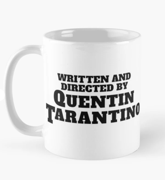 Чашка керамическая с принтом "Quentin Tarantino" 330 мл Белый (ПН216Ч)